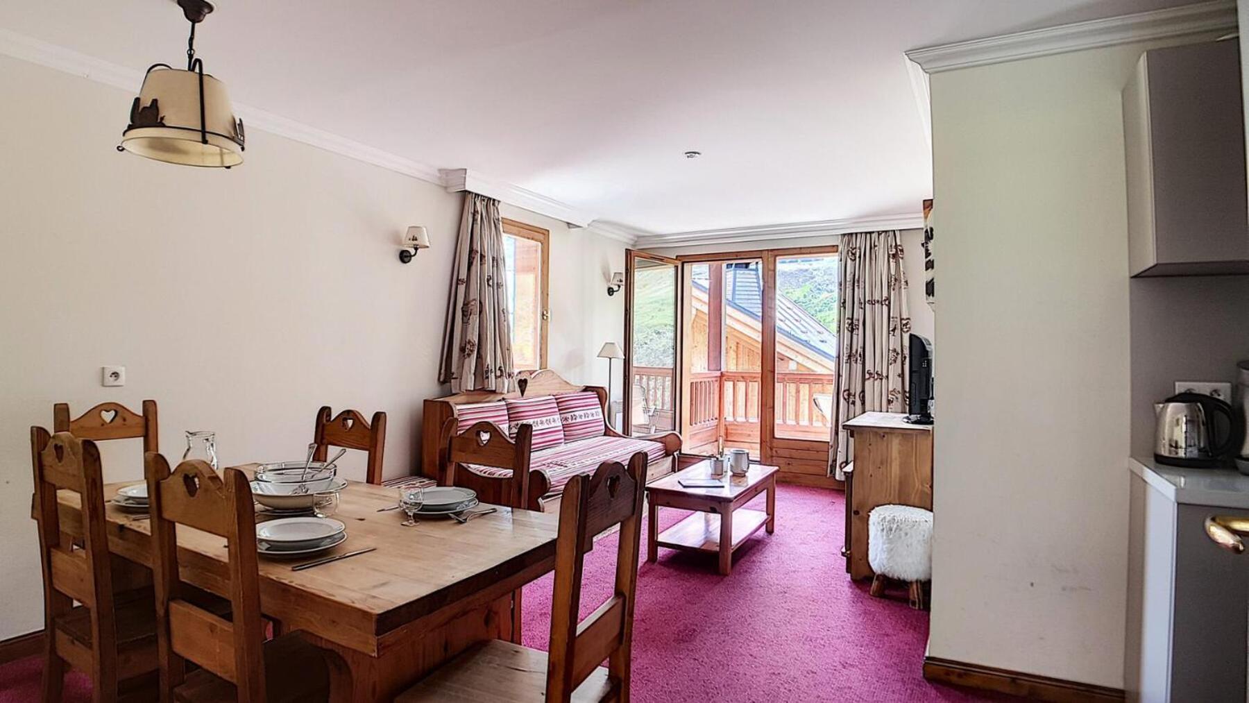 Les Cristaux - Spacieux - Proche Des Pistes - Balcon - Sauna - Hammam - Wifi Mae-0604 * Saint-Martin-de-Belleville
